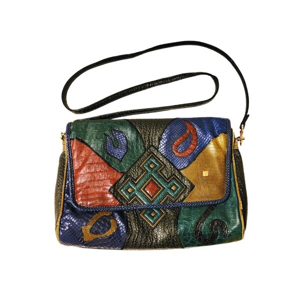 I Wanna Rock With You Vintage Patchwork NAS Bag - Picture 1 of 6